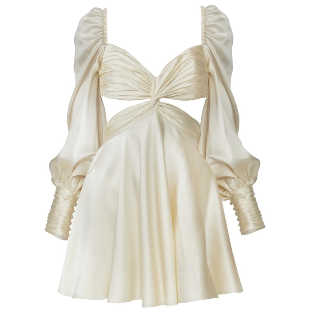 sthr: Spotlight Dress in Buttermilk, size: XS